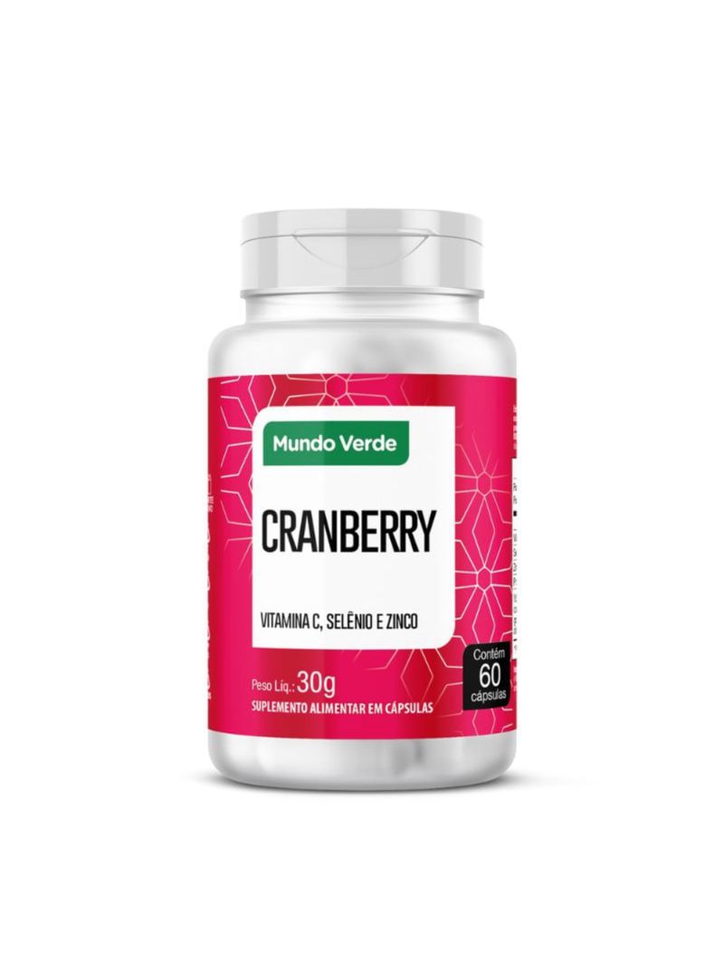 Cranberry  Mundo Verde 60 Cáps