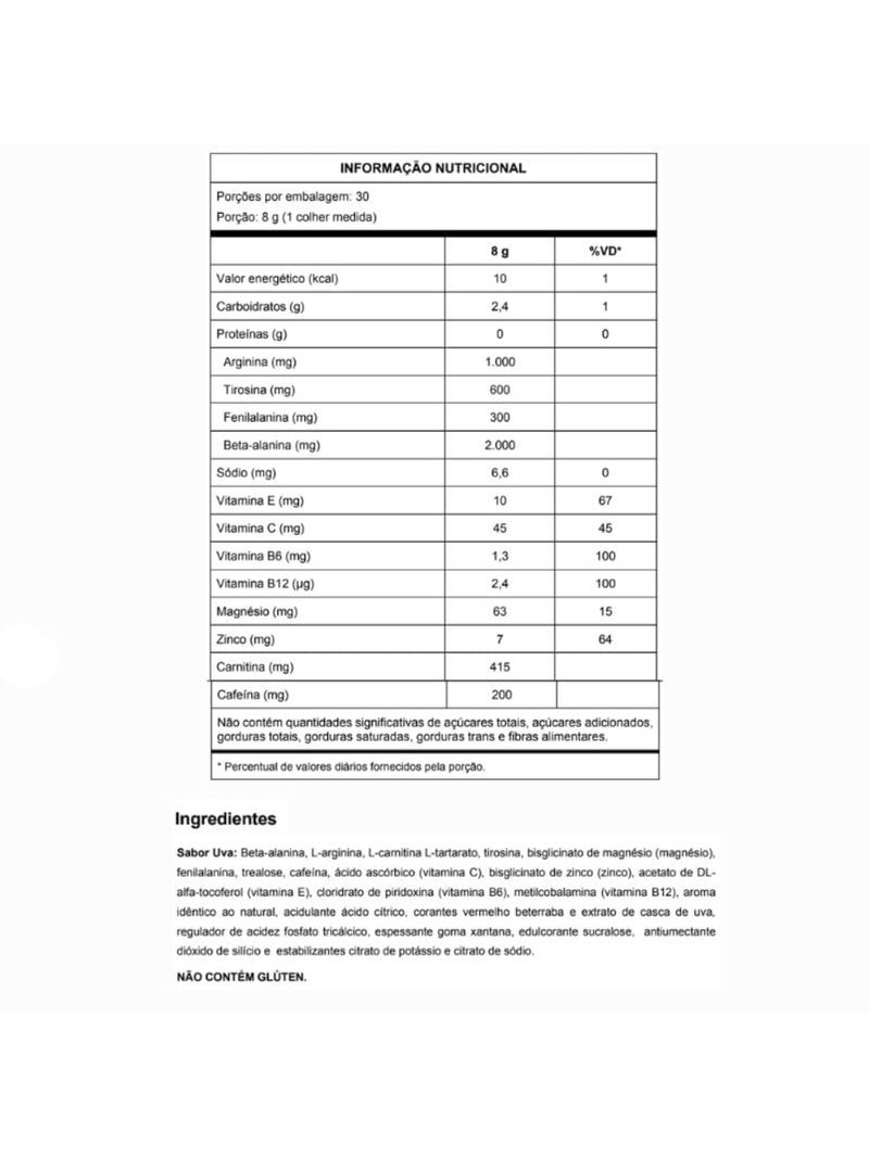 V Fort Ultra Uva Pote Vitafor 240g