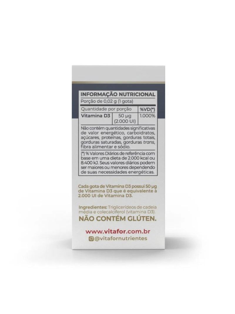 Vitamina D3 2000UI Vitafor 10ml