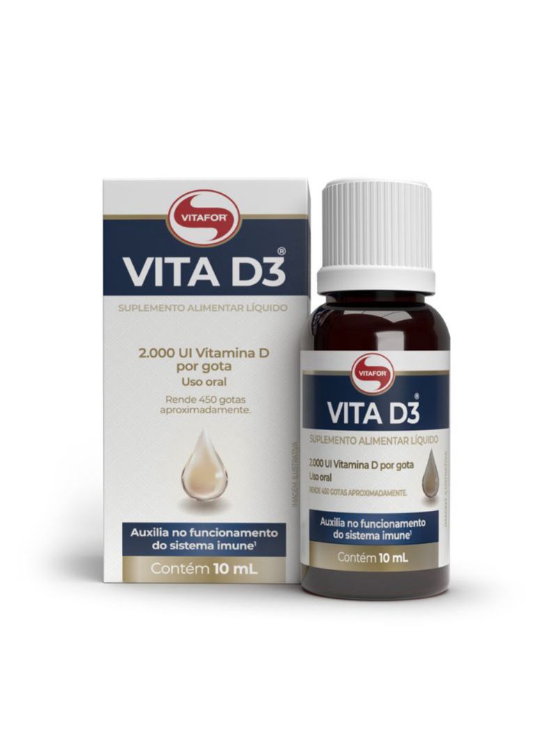 Vitamina D3 2000UI Vitafor 10ml