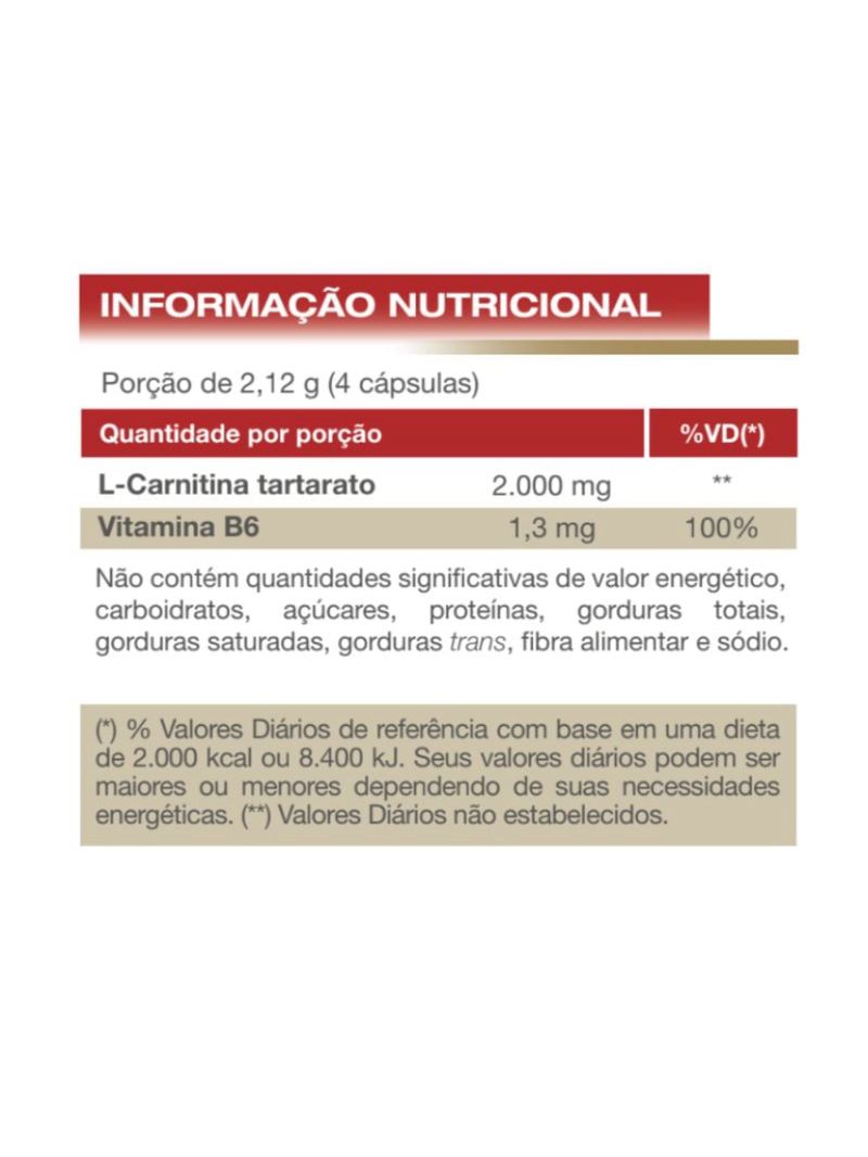 L Cartinitina Vitafor 530mg 120caps