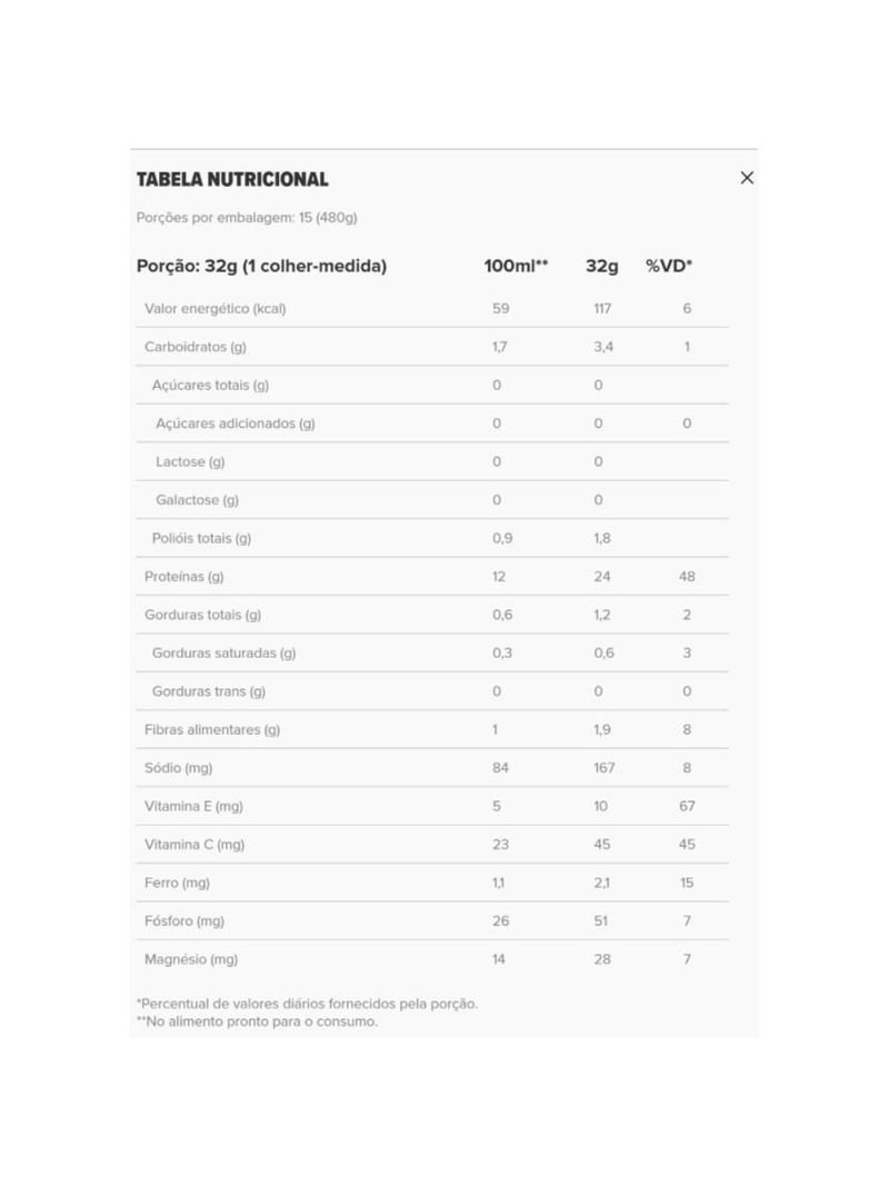 Beef Protein Cacao Essential Nutrition 480g