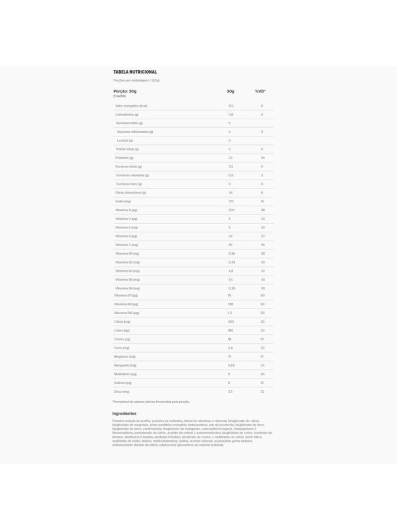 Veggie Vanilla Essential Nutrition 30g