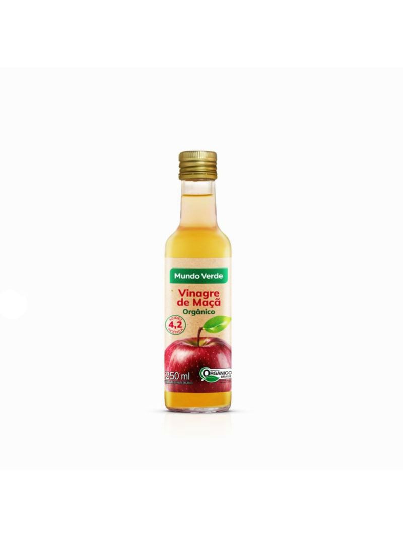 Vinagre de Maçã Orgânico Mundo Verde 250ml