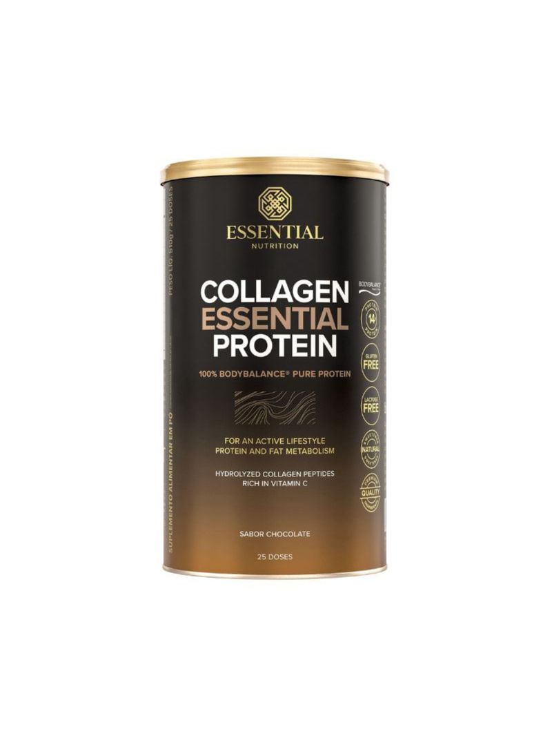 Collagen Essential Protein Chocolate Trufado  Essential Nutrition 510g