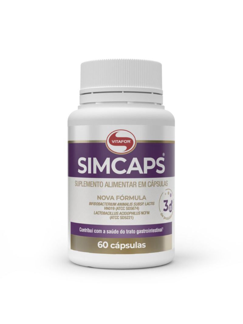 Simcaps Vitafor 500mg 60 cápsulas