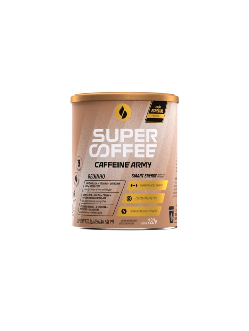 Supercoffee 30 Beijinho Caffeine Army 220g