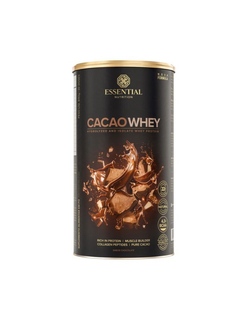 Cacao Whey Essential Nutrition 840g
