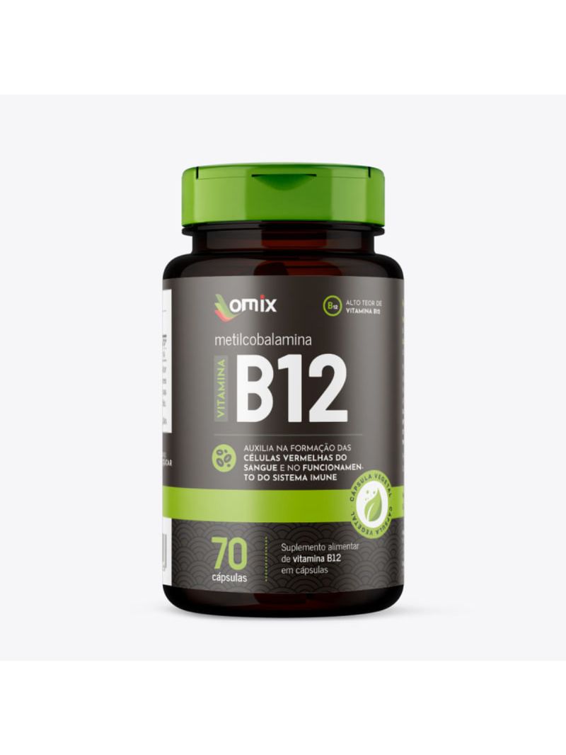Vitamina B12 Omix 70cáps