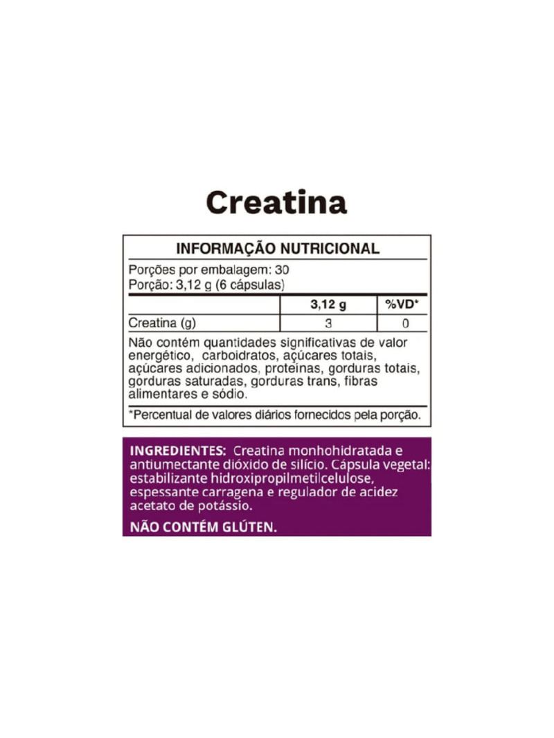 Creatina Ocean Drop 520mg 180Cáps