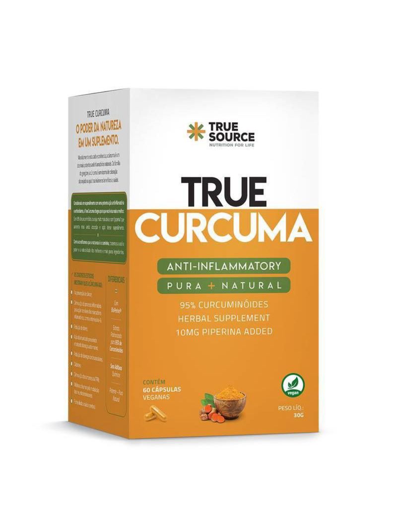Curcuma True Source 60 cápsulas