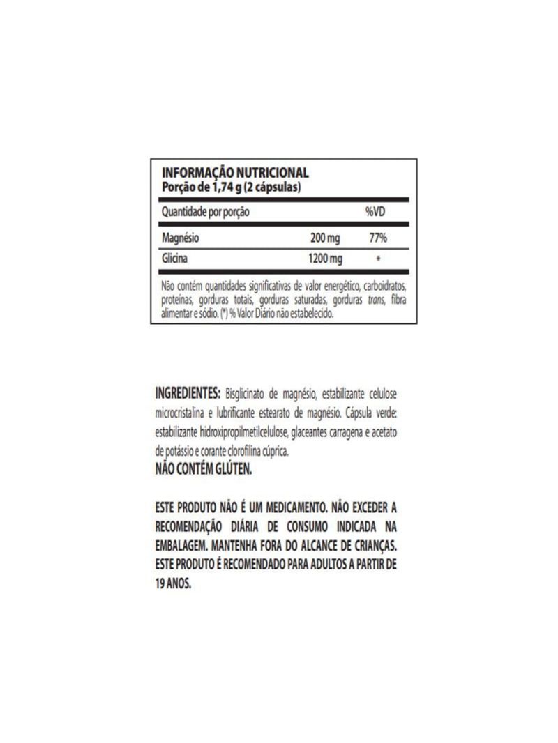 Magnésio 1400mg Nutrify 60caps