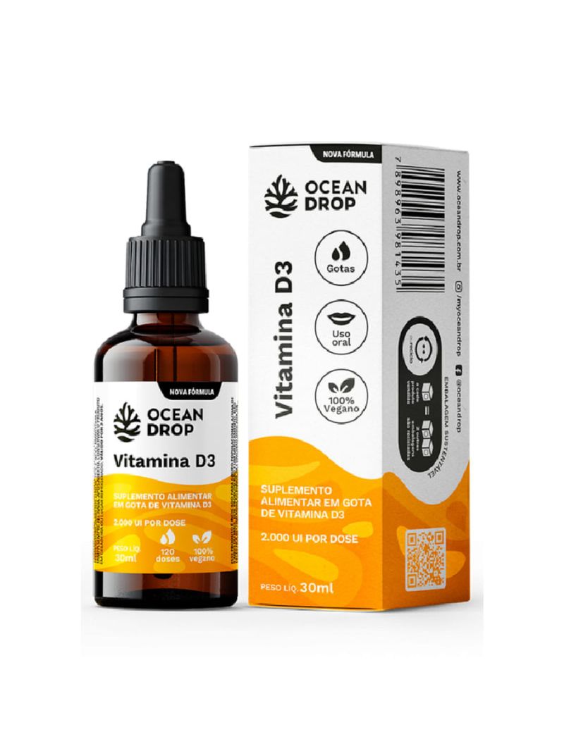 Vitamina D3 Ocean Drop 30ml