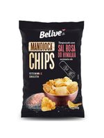 Chips Mandioca Sal Rosa do Himalaia Belive 50g