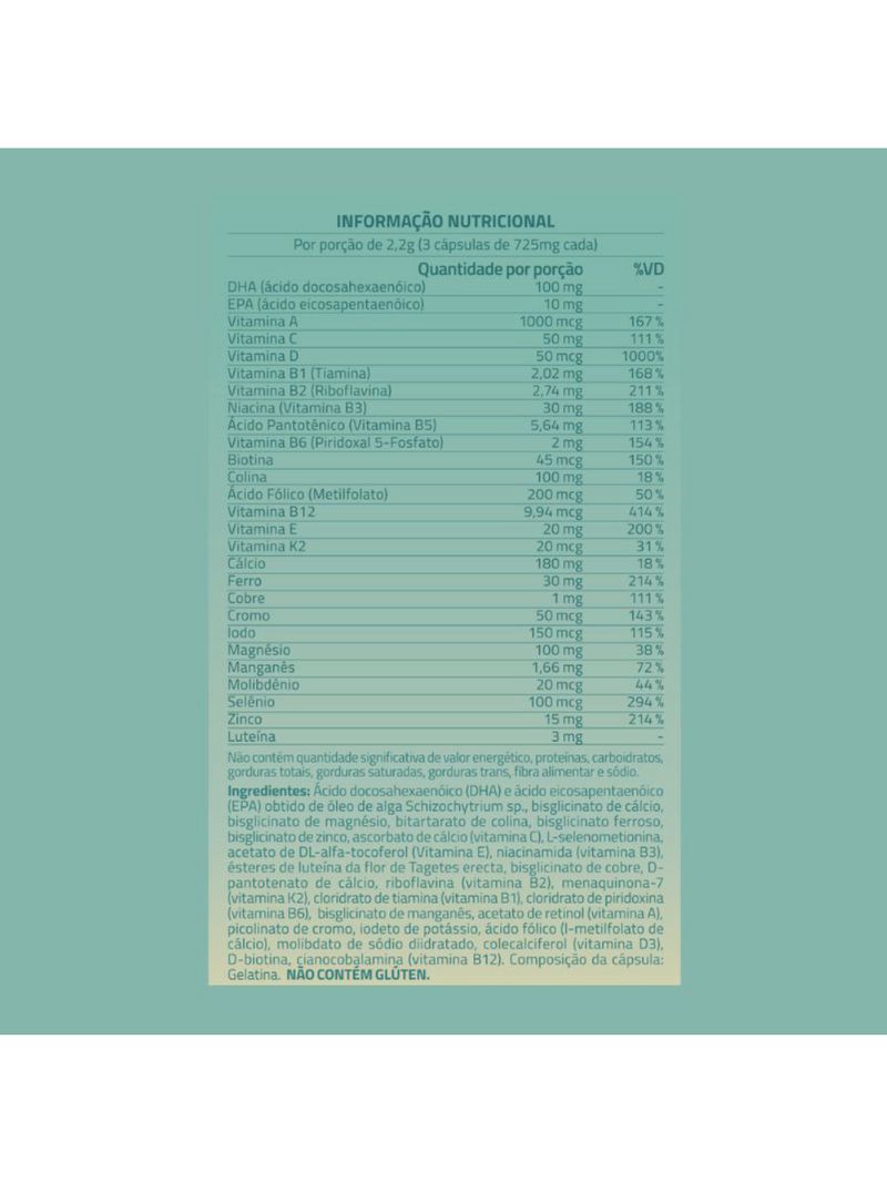 Post Natal True Source  90 cápsulas