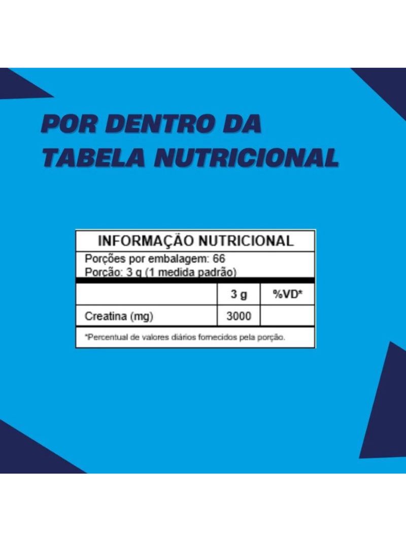 Creatina Monohidratada sem sabor Mais Mu 200g