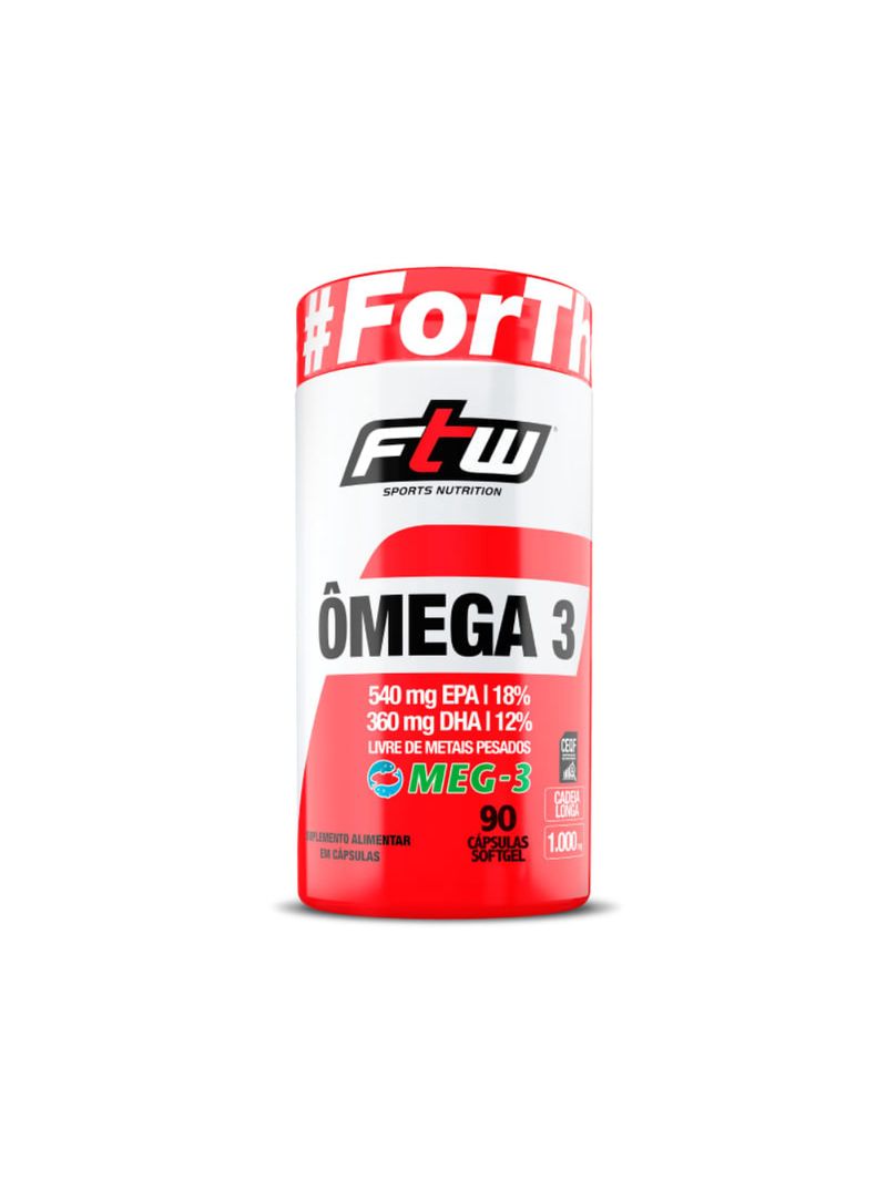 Ômega 3 Meg-3 FTW 90caps