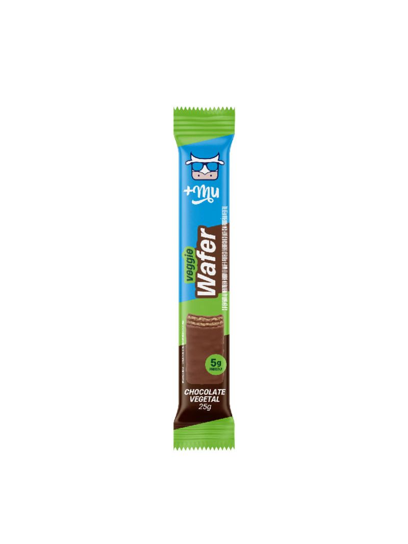 Chocowafer Chocolate Vegetal Mais Mu 25g