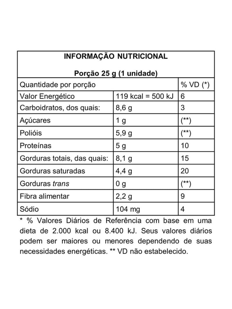 Chocowafer Chocolate Vegetal Mais Mu 25g