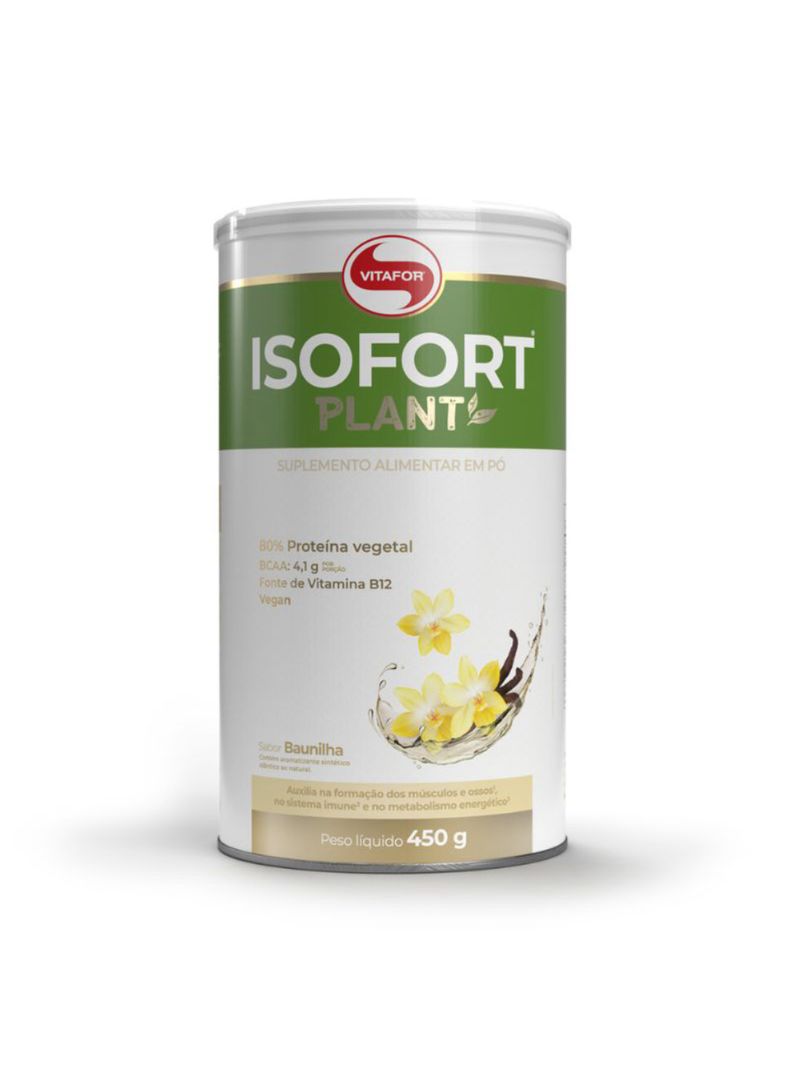 Isofort Plant Baunilha Vitafor 450g