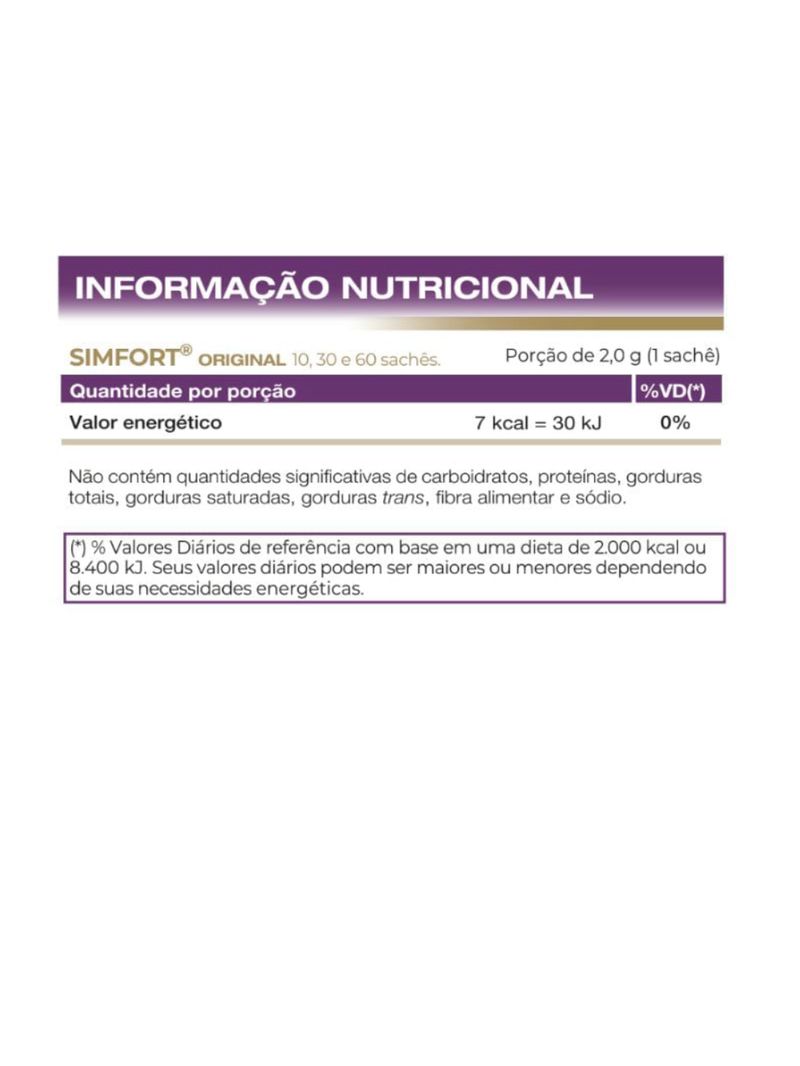 Simfort Sachê Vitafor 60X2g