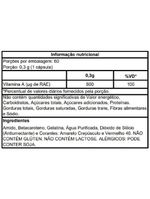 Beta Caroteno Vitaminlife 60 cápsulas