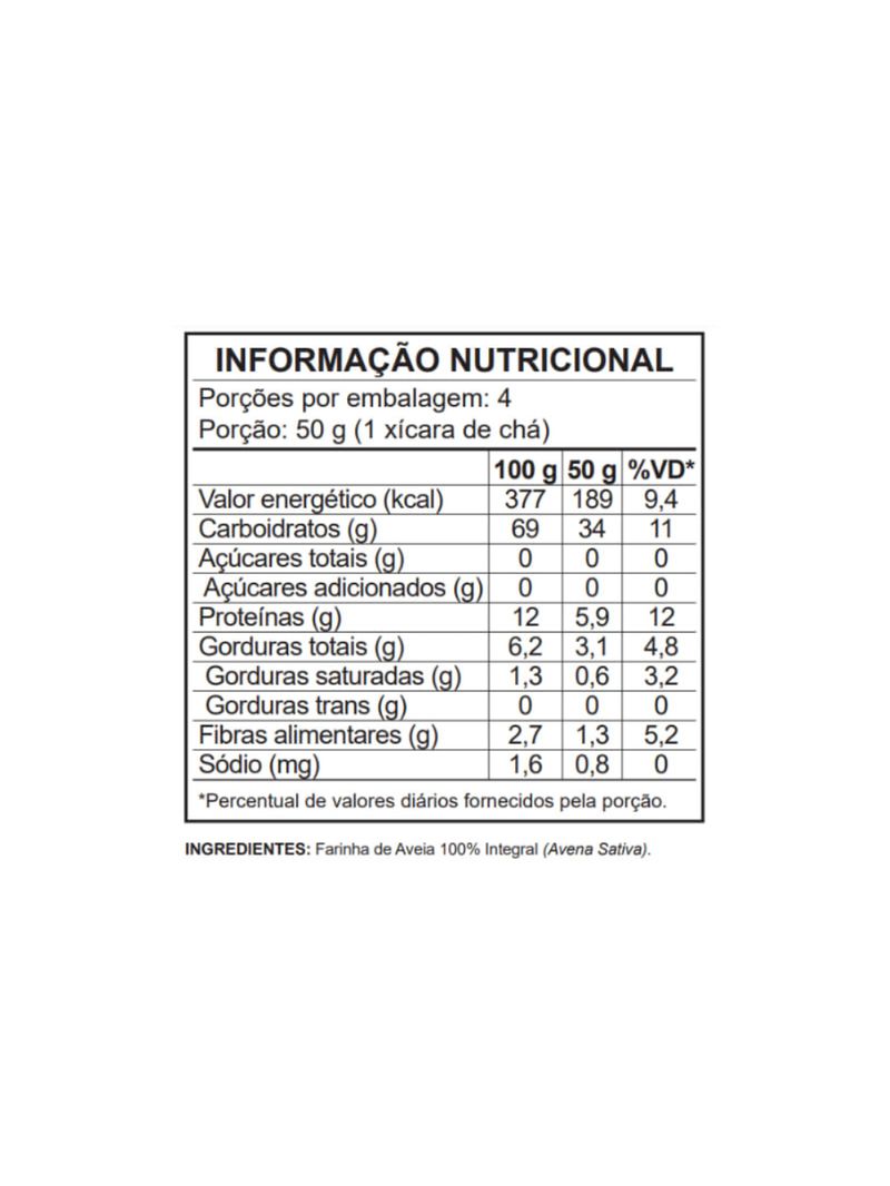 Farinha De Aveia Sem Glúten Mundo Verde 200g