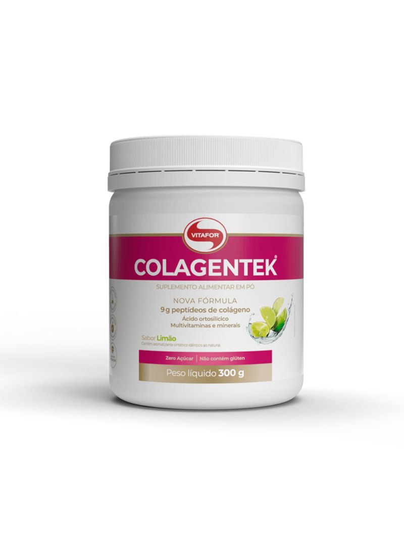 Colagentek Limão Vitafor 300g