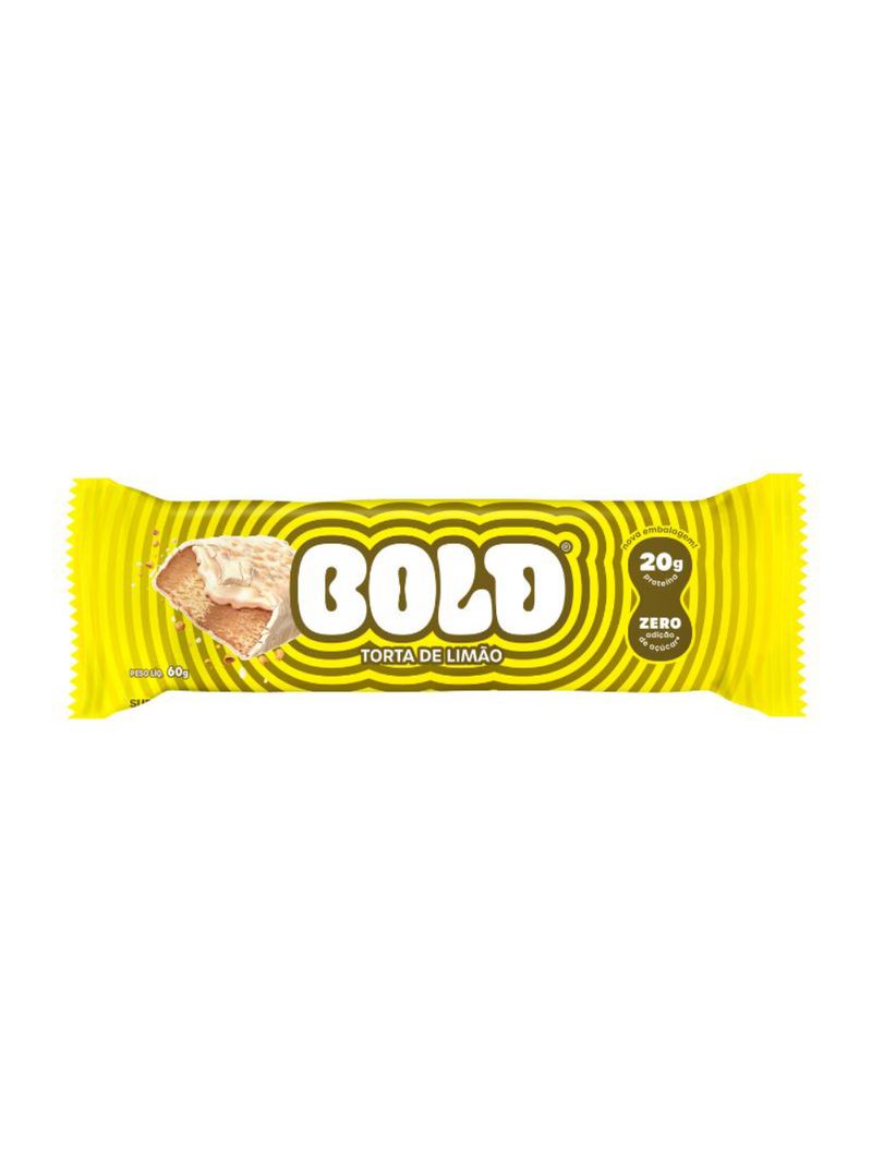 Bold Bar Torta de Limão 60g Bold Snacks