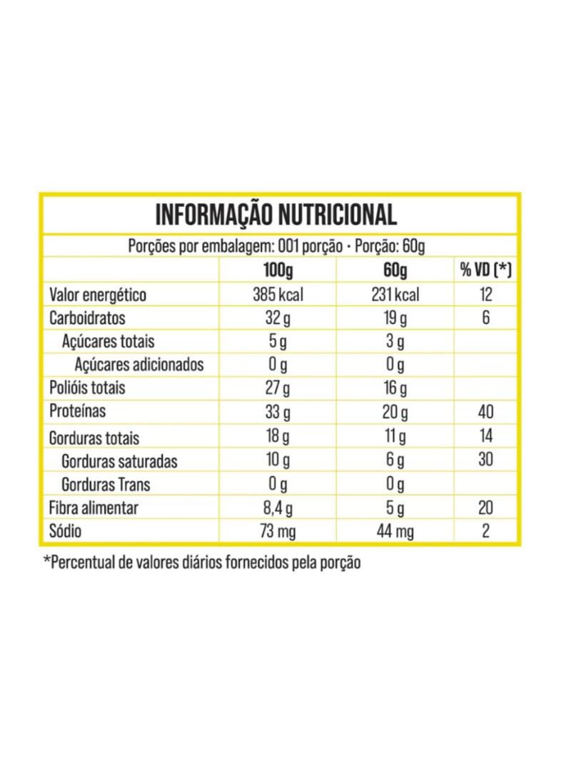 Bold Bar Torta de Limão 60g Bold Snacks