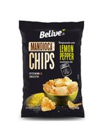 Chips Mandioca Lemon Pepper Belive 50g