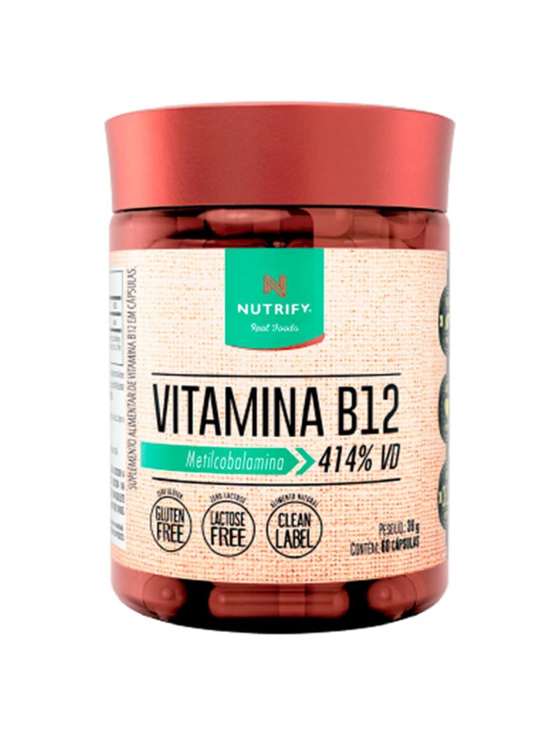 Vitamina B12 Nutrify 60 cápsulas