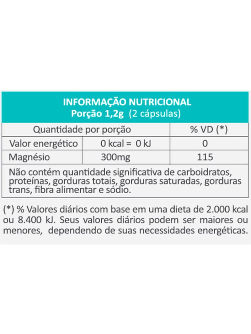 Malato de Magnésio 120caps Meissen