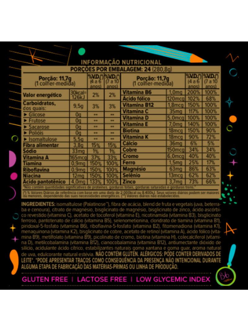 Vitamini Juice Uva Essential Nutrition 280,8g