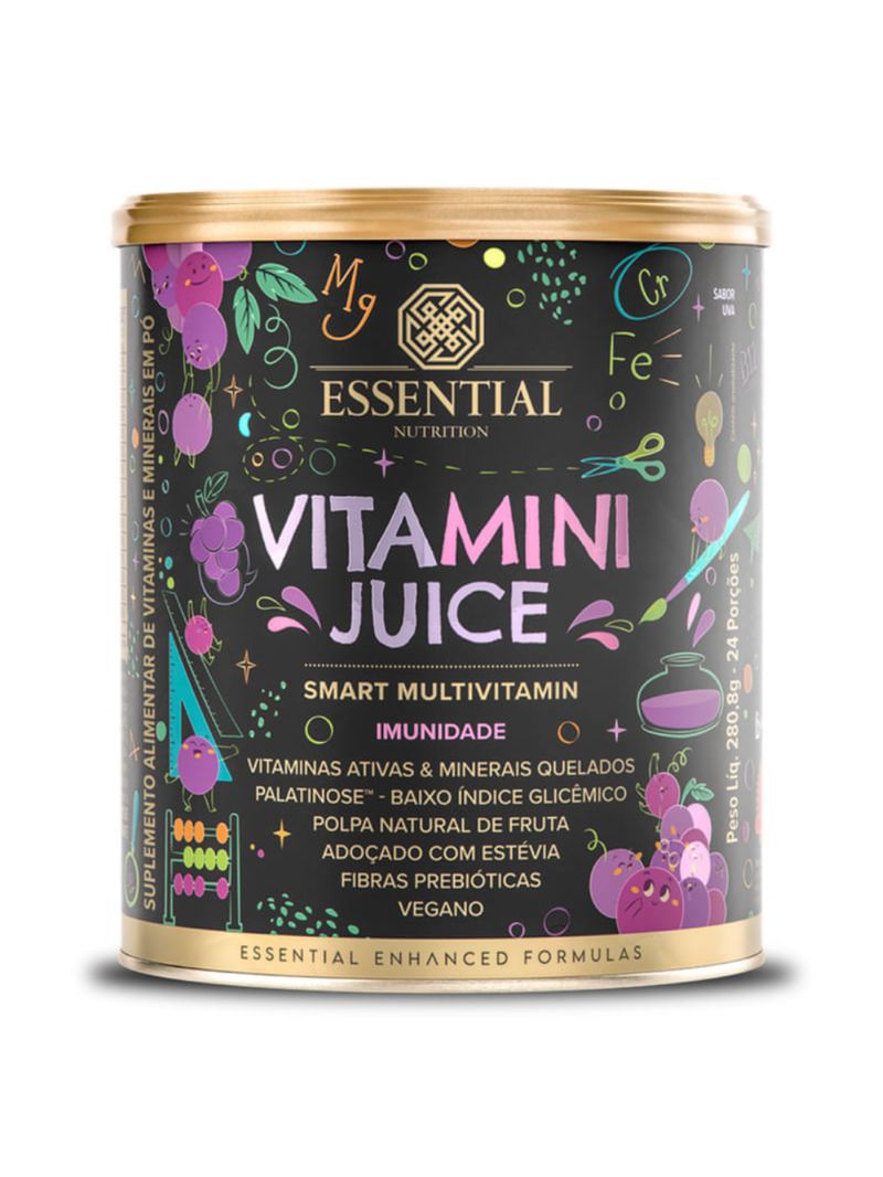 Vitamini Juice Uva Essential Nutrition 280,8g