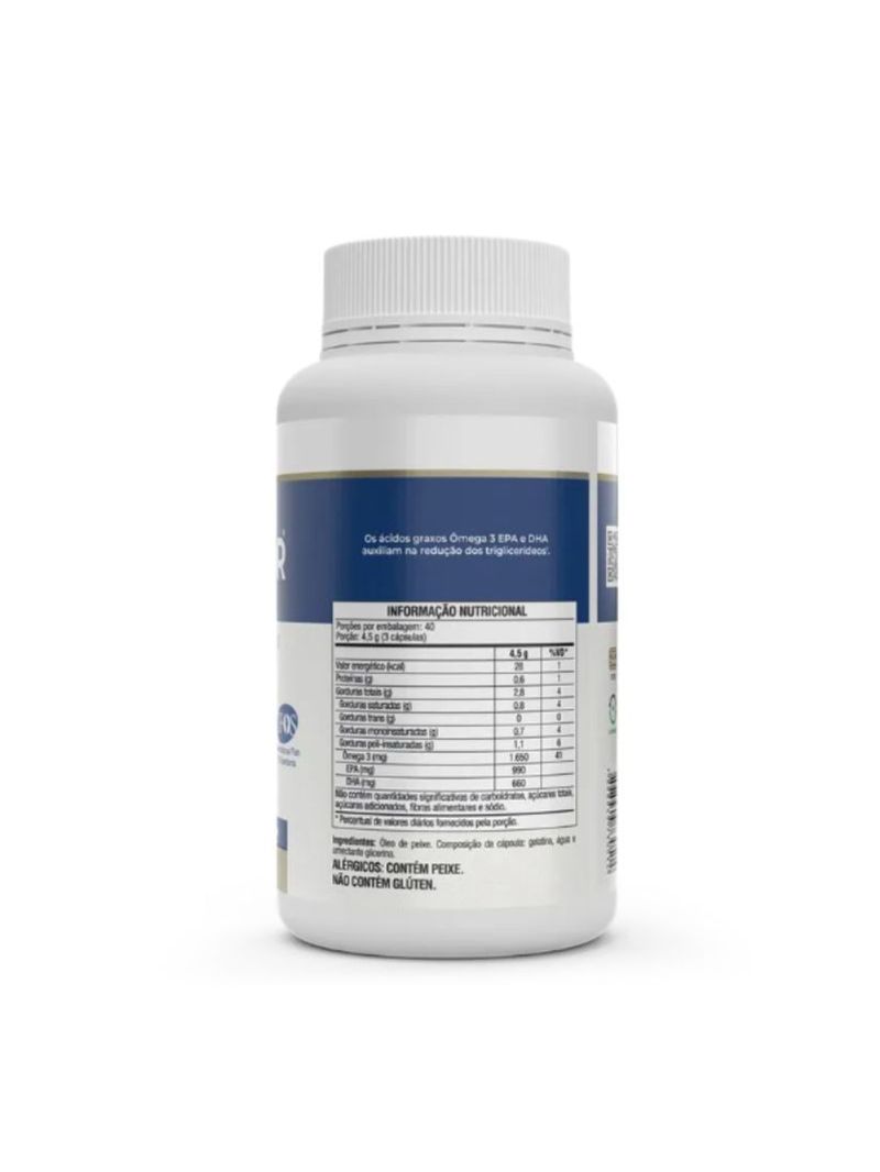 Ômegafor Plus Vitafor 1000mg 120 cápsulas