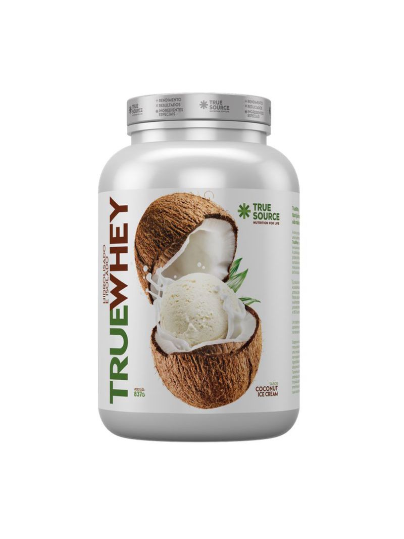 Whey Coconut Ice Cream True Source 837g