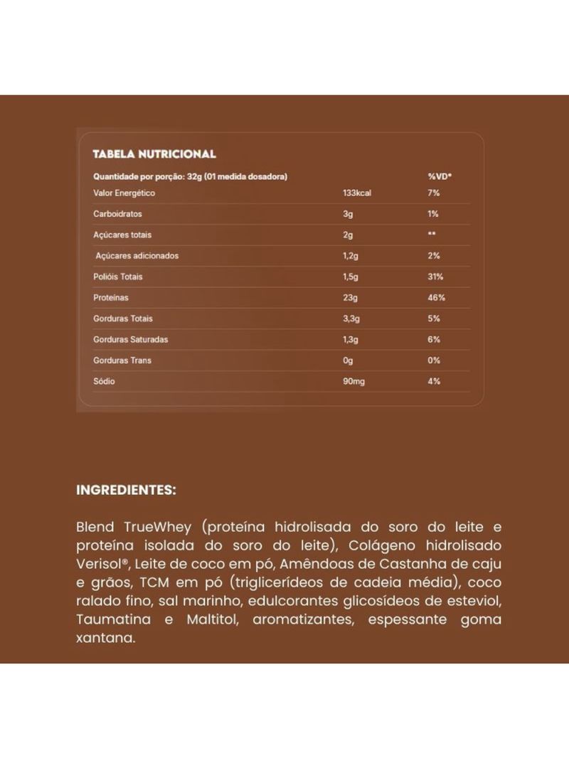 Whey Coconut Ice Cream True Source 837g