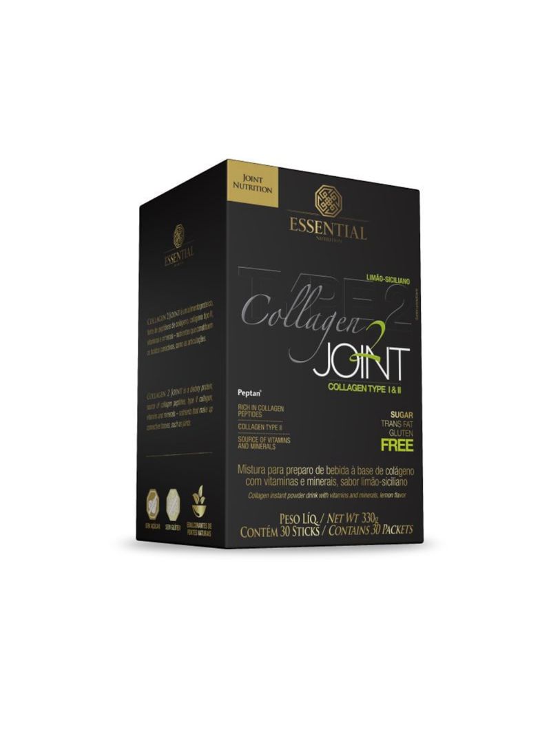 Collagen 2 Joint Limão Siciliano Essential Nutrition 30x11g