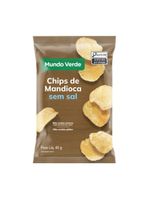 Chips de Mandioca sem Sal Mundo Verde 40g