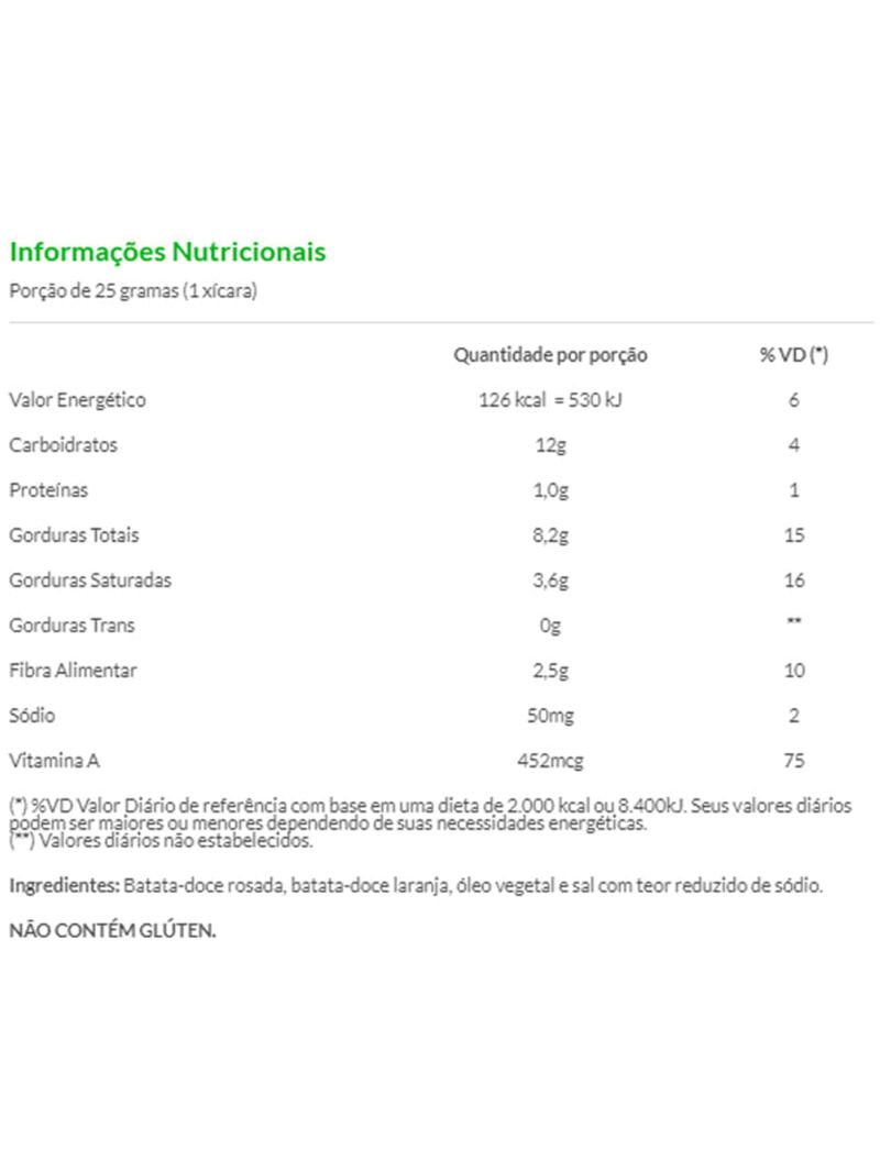 Chips Sweet Potato 45g - Roots to go