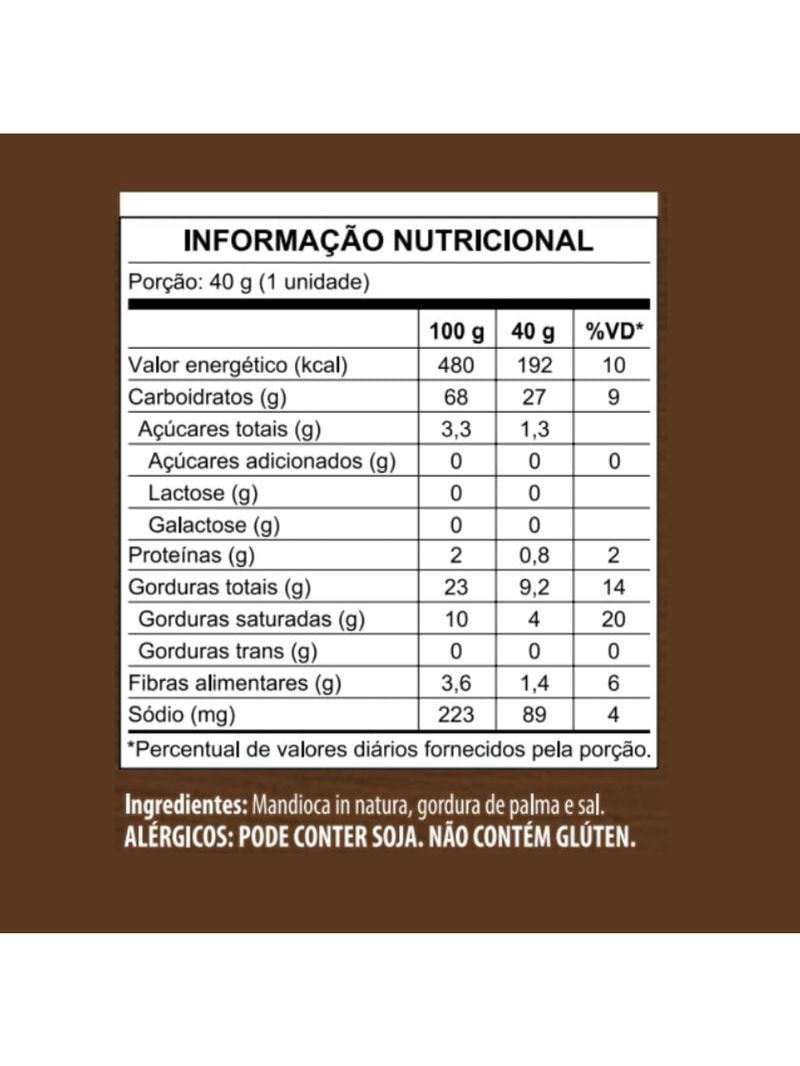 Chips de Mandioca com Sal Mundo Verde Mundo Verde 40g