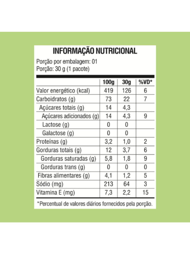 Rosquinha com Coco sem Glúten Mundo Verde 30g