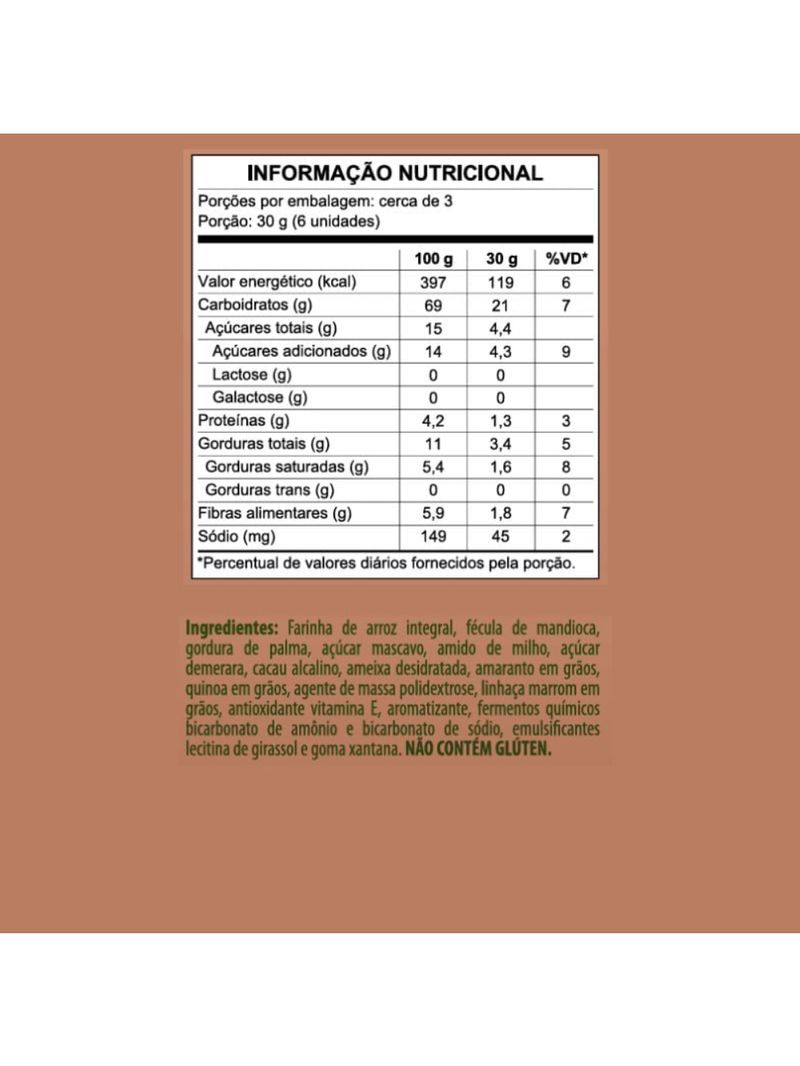 Cookie com cacau Mundo Verde 100g