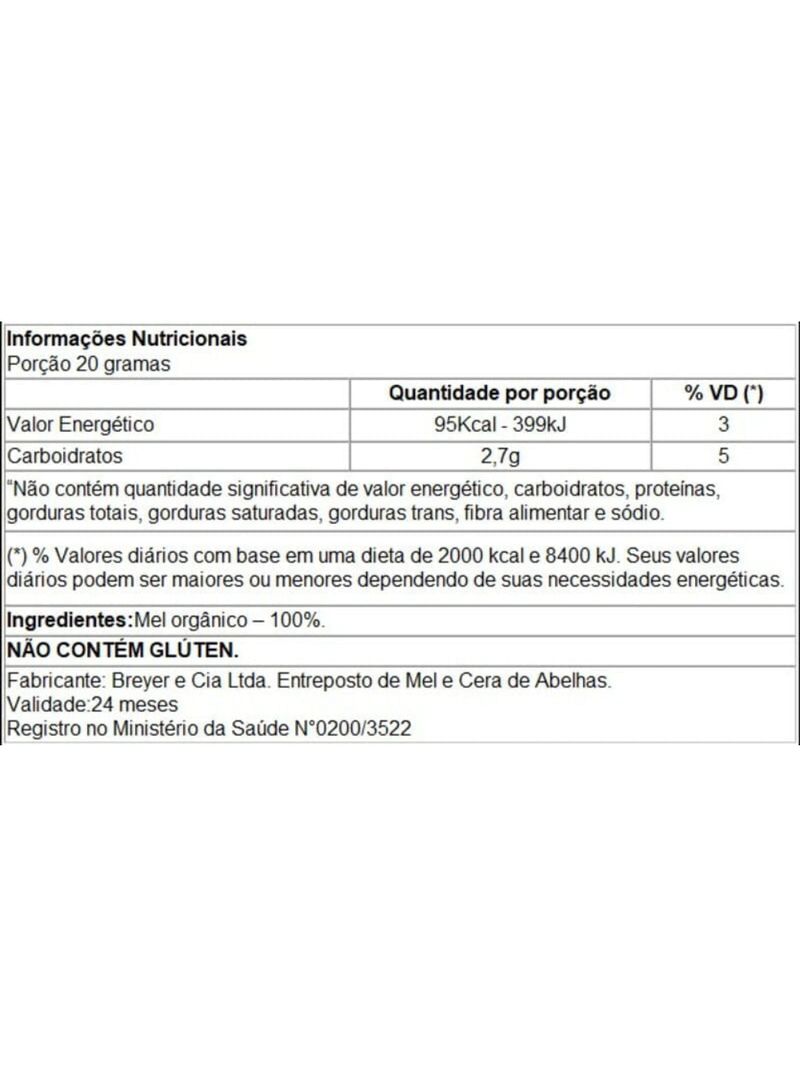 Mel Orgânico Mundo Verde 350g