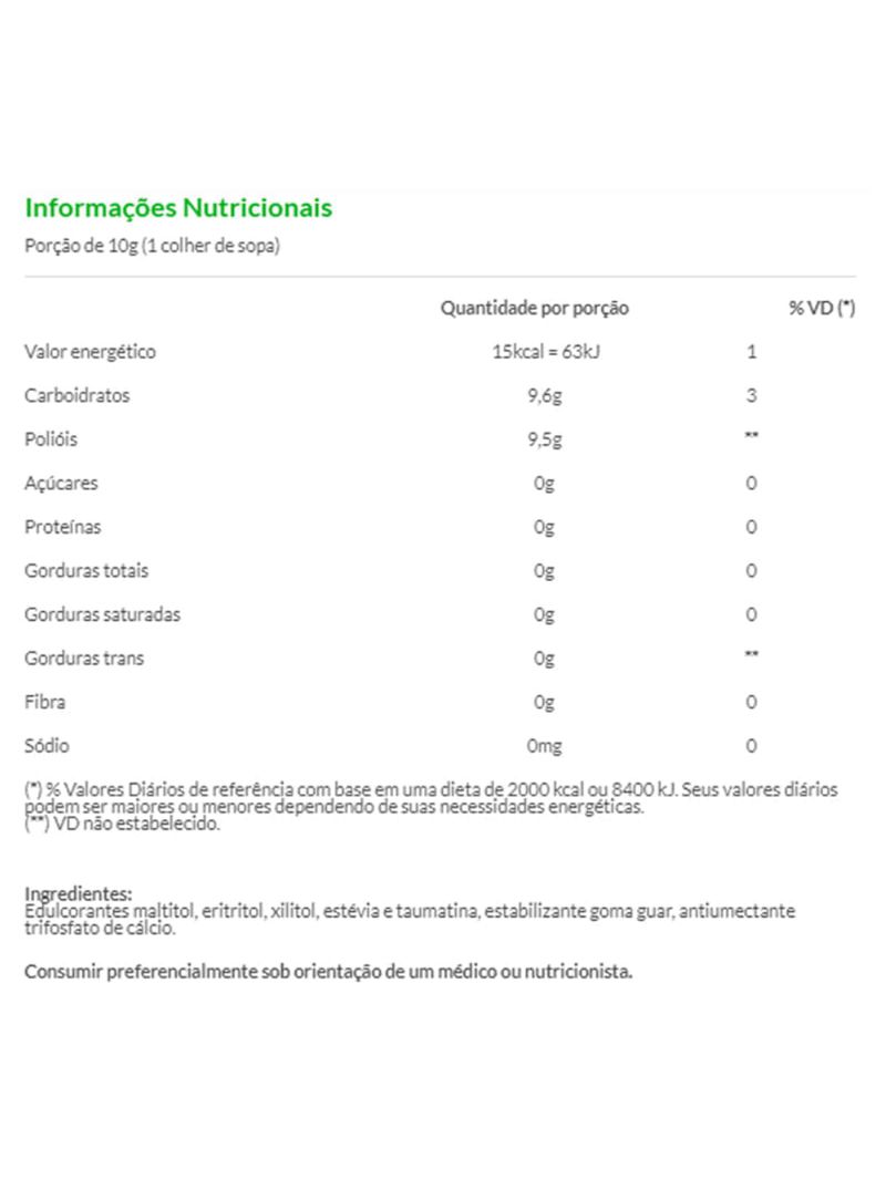 Sweetlift Cook Adoçante Culinário 300g - Essential Nutrition