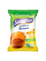 Muffin Orgânico Banana 40g - Suavipan