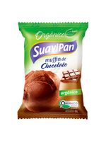 Muffin Orgânico Chocolate 40g - Suavipan