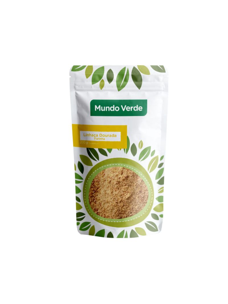 Farinha Linhaça Dourada Mundo Verde 200g