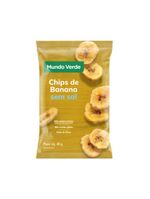 Chips de Banana sem Sal Mundo Verde 40g